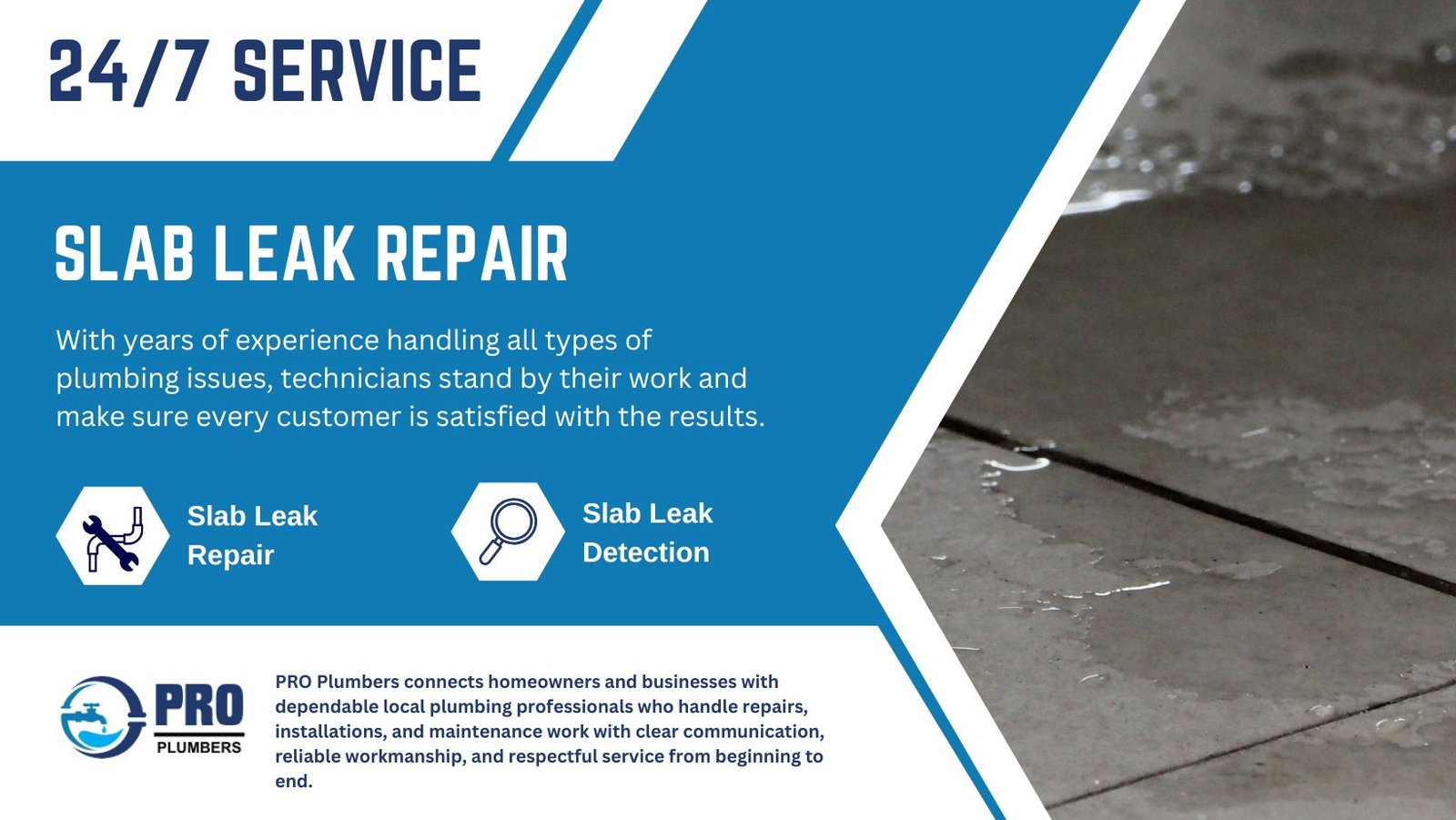 Slab Leak Repair in Mission